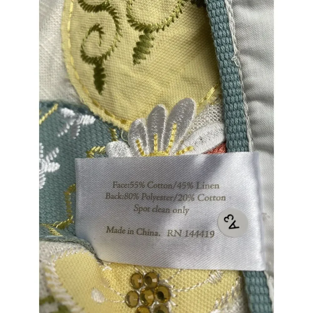 Inspired Design Easter Egg Sequin Table Runner